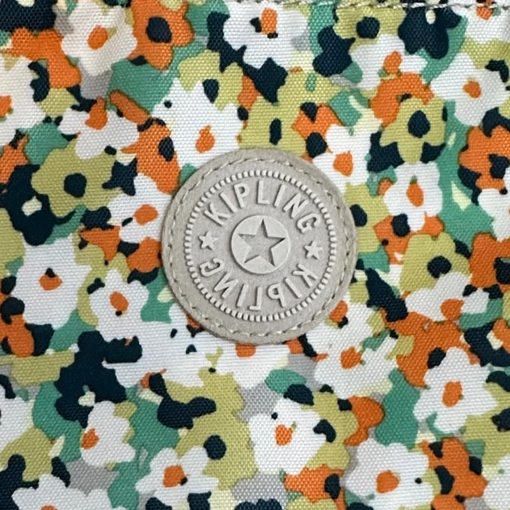 Kipling Multicolor Floral Wristlet